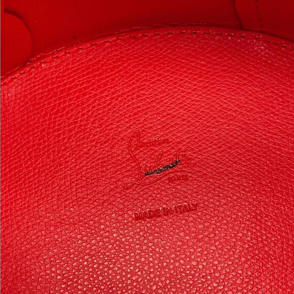 Christian Louboutin By My Side embellished textured-leather bucket bag - Picture 12 of 14